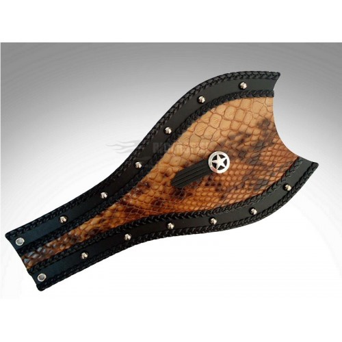 CORBATA SERPIENTE ANACONDA TACHUELADA