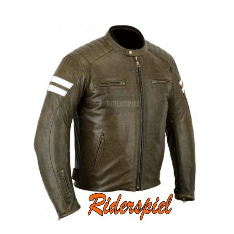 Cazadora de piel Retro