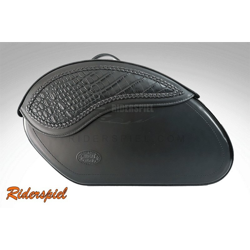 ALFORJAS COCODRILO BLACK