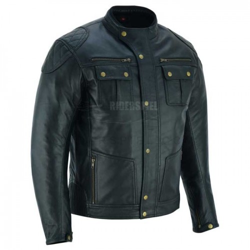 Cazadora de piel Milton