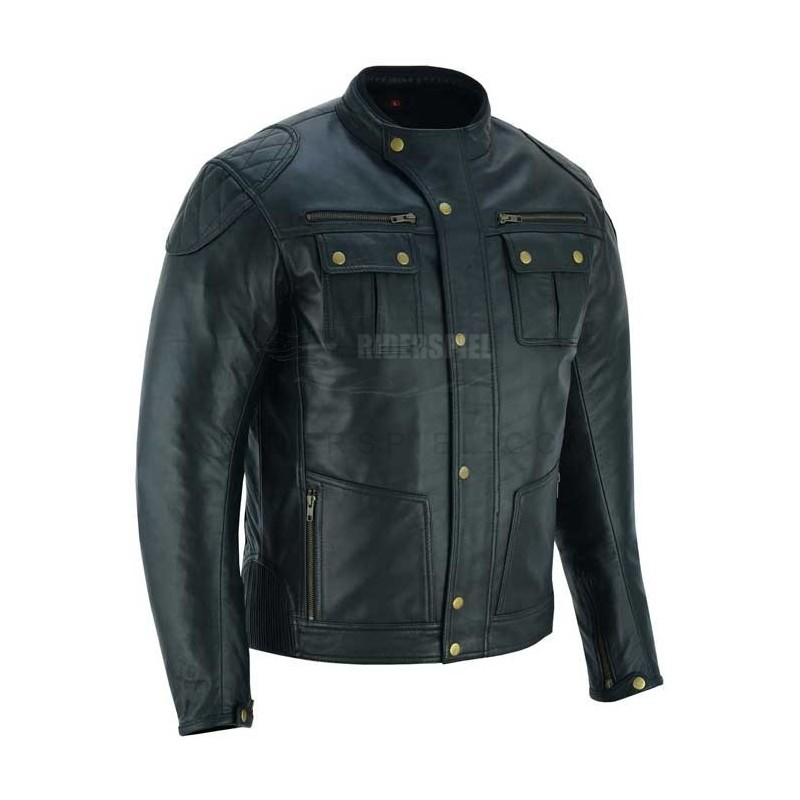 Cazadora de piel Milton