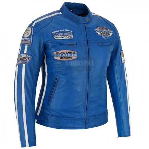 Cazadora de piel WOMAN